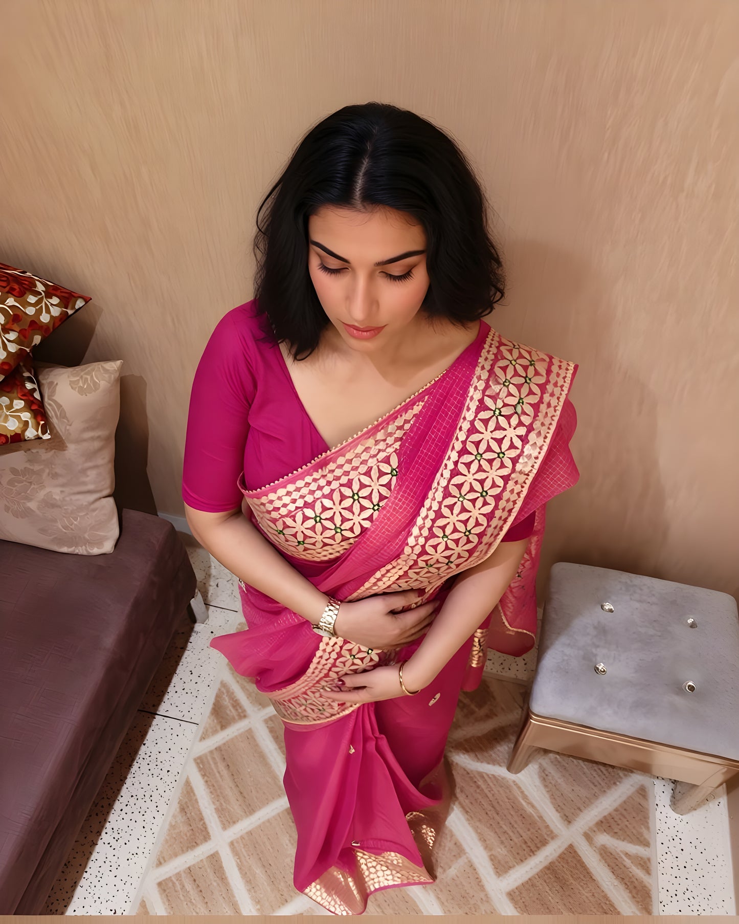 Buy Kota Silk Saree Online in India | Tumpi's Collection - Design -02