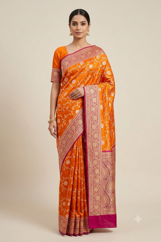 Mushru banarasi silk -Design 06