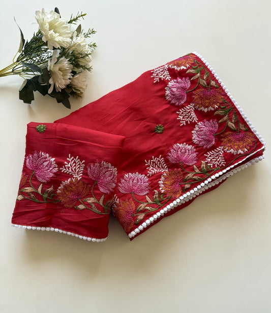 Soft Semi Tussar Silk -Design 10