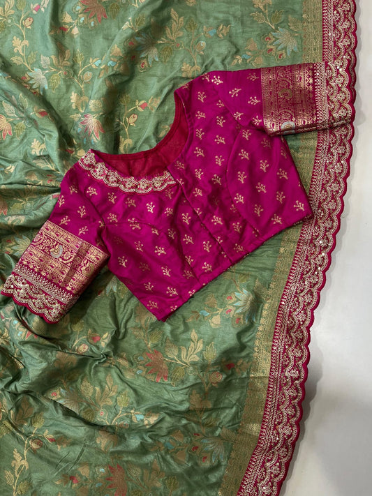 Heavy Dola Silk Saree – Design 03