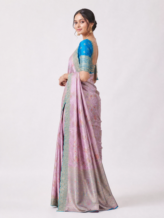 Heavy Dola Silk Saree – Design 02