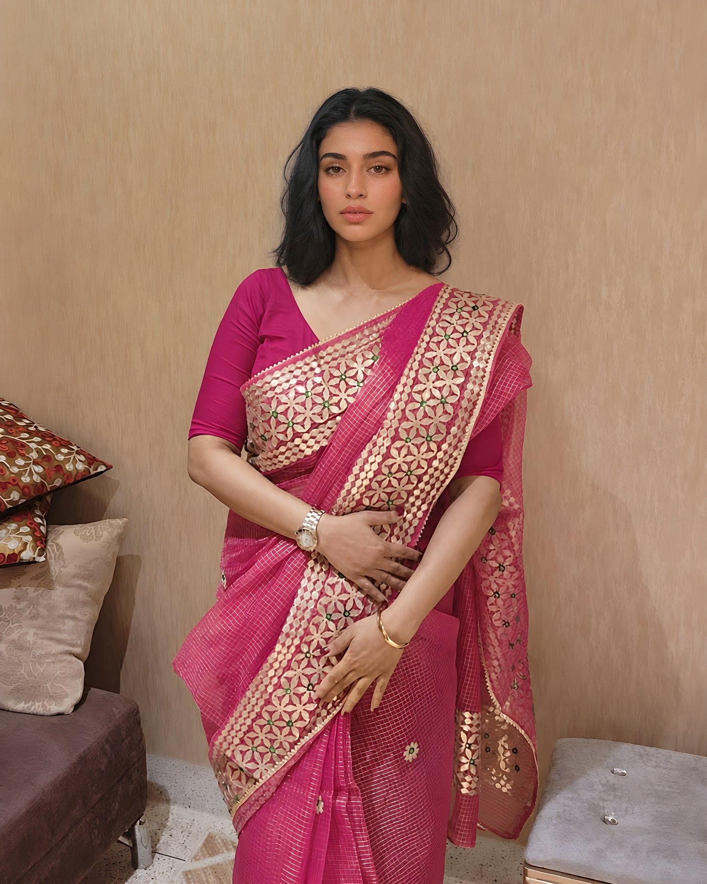 Buy Kota Silk Saree Online in India | Tumpi's Collection - Design -02