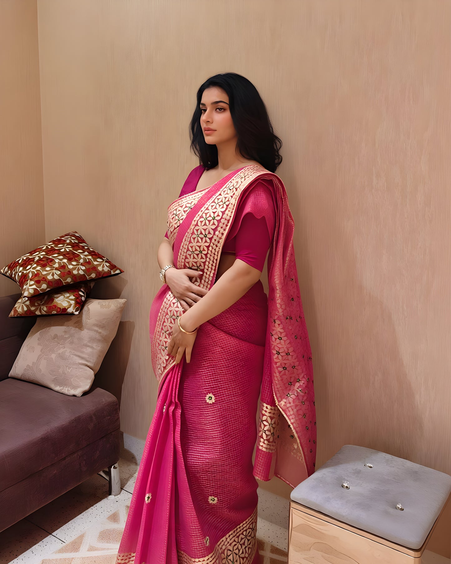 Buy Kota Silk Saree Online in India | Tumpi's Collection - Design -02