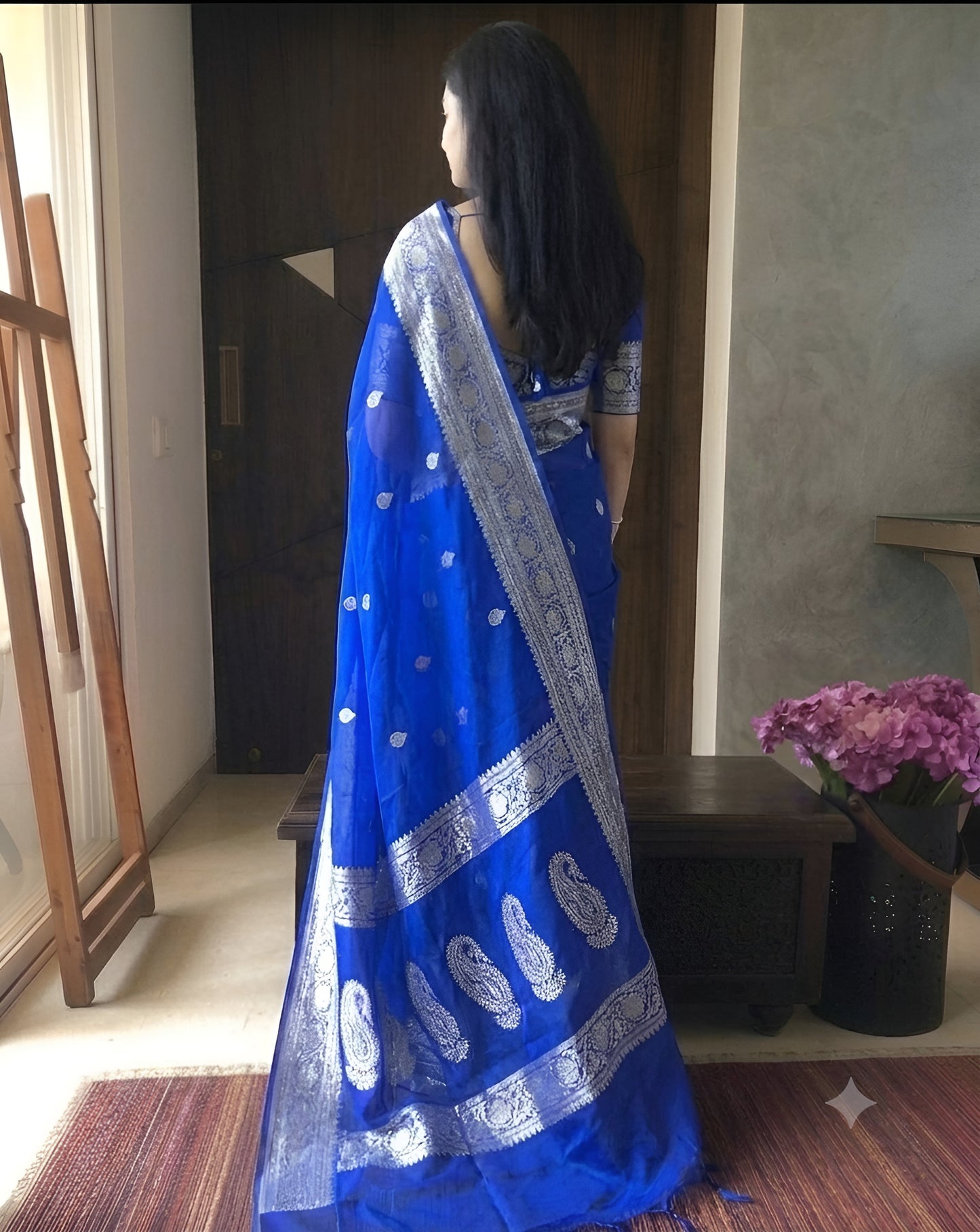 Pure Handloom Chiffon Khaddi Saree Design 04