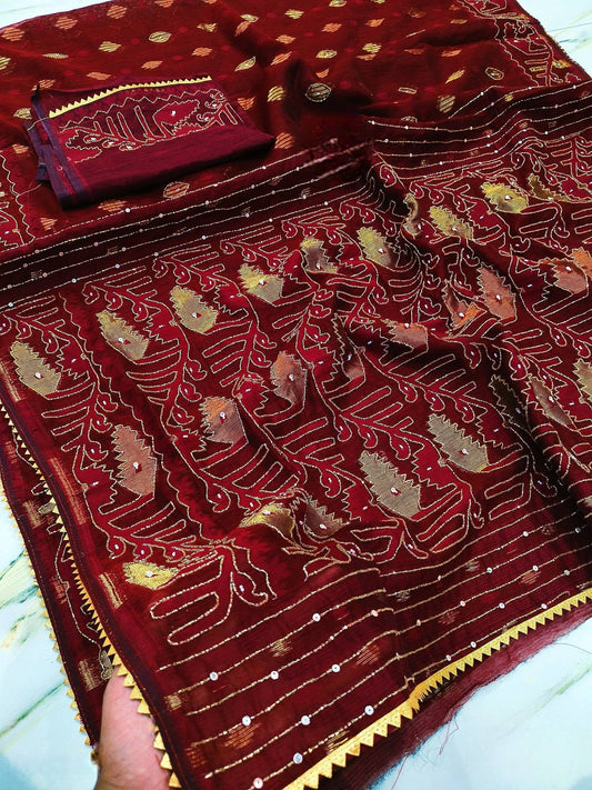 Karchupi Jamdani - Design 02