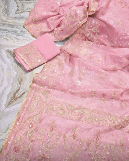 Premium Cutdana Jamdani -Design 07