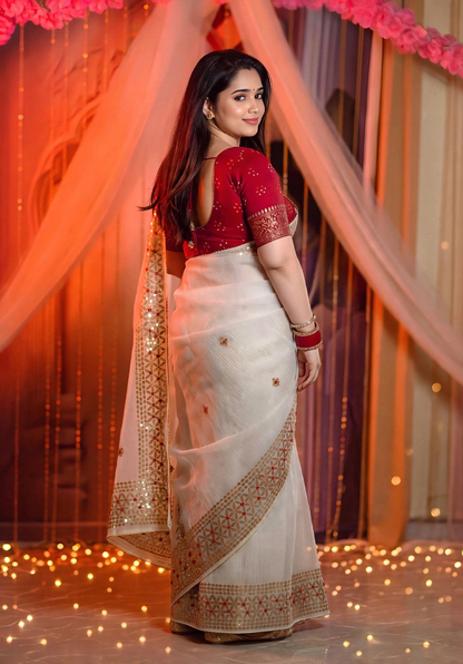 Buy Kota Silk Saree Online in India | Tumpi's Collection - Design -01