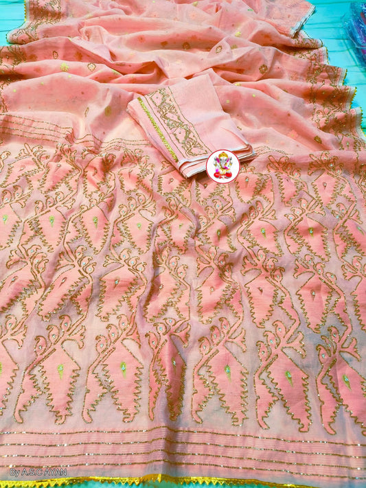Premium Cutdana Jamdani - Design 01