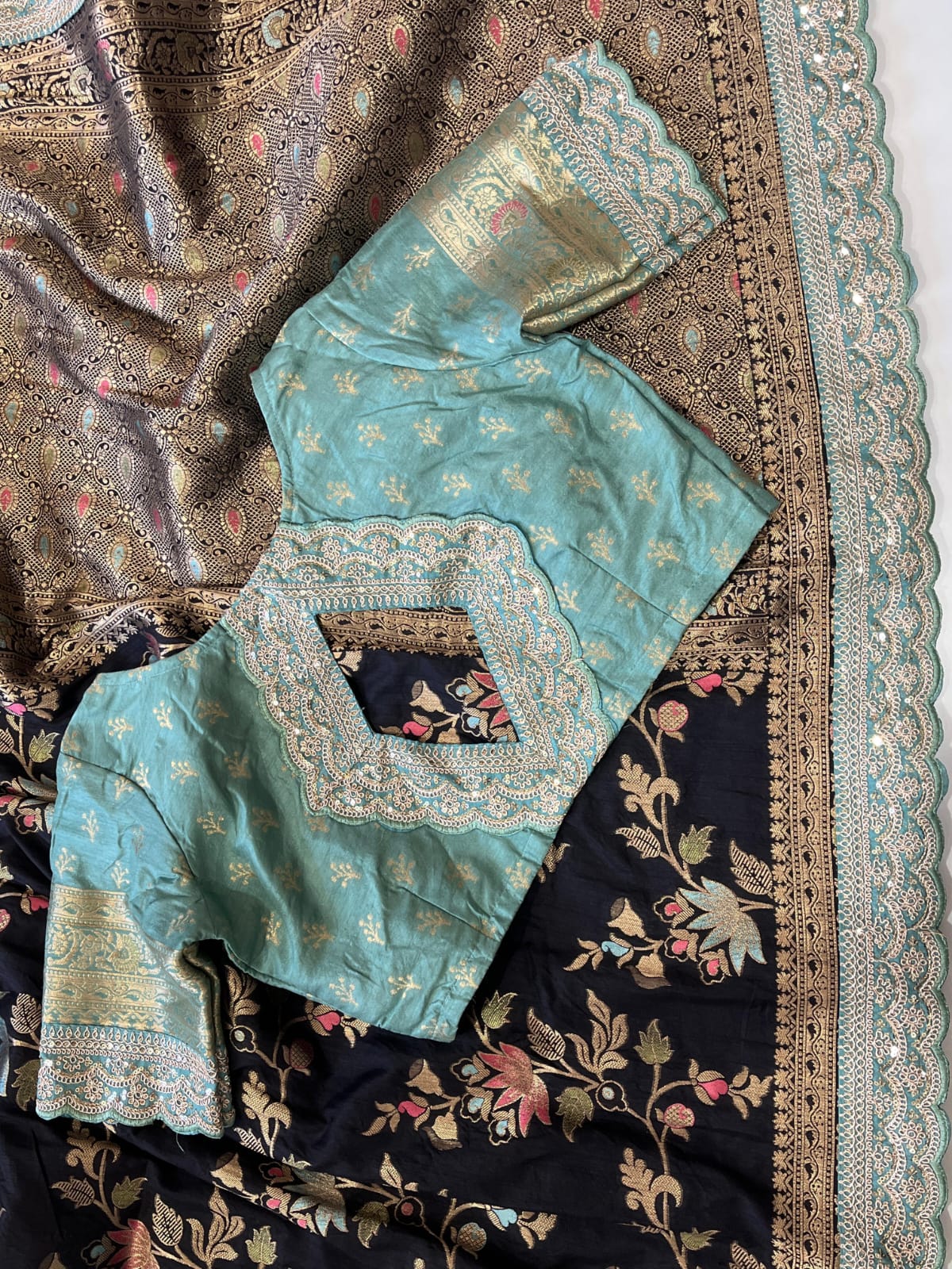 Heavy Dola Silk Saree – Design 06