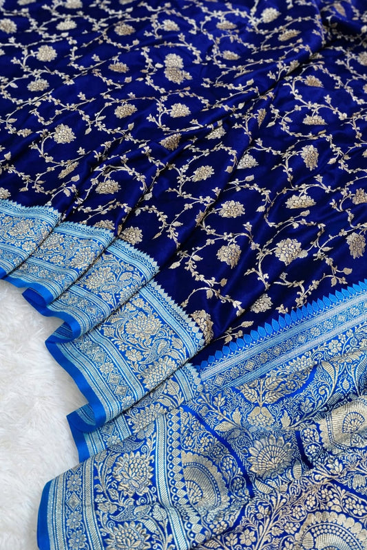 Mushroo banarashi silk -Design 24