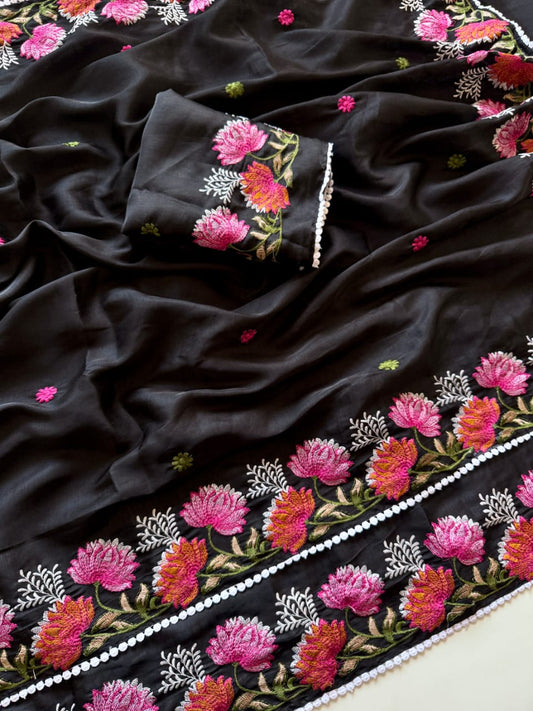 Soft Semi Tussar Silk-Design 08