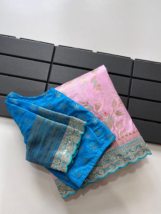 Heavy Dola Silk Saree – Design 02
