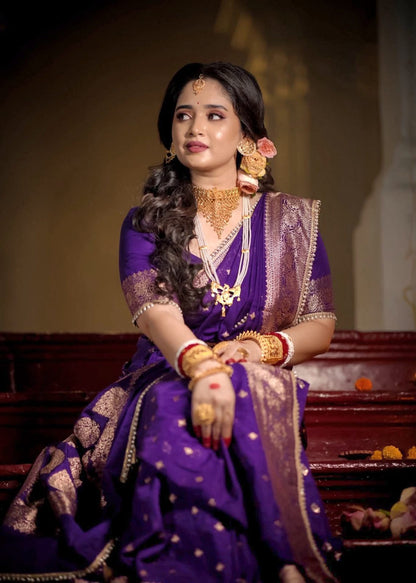 Premium Khaddi Georgette -purple