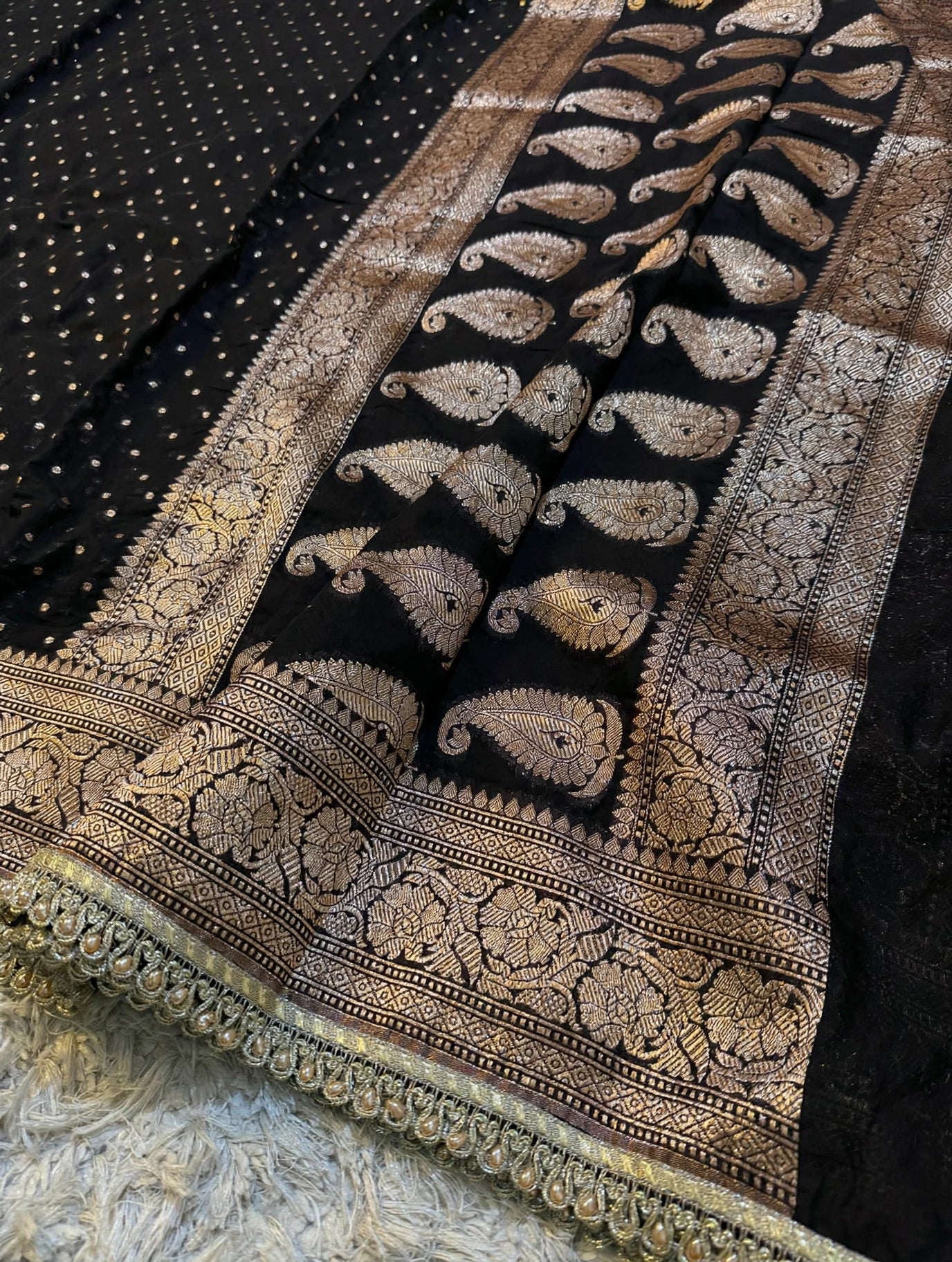 Premium Khaddi Georgette -Black