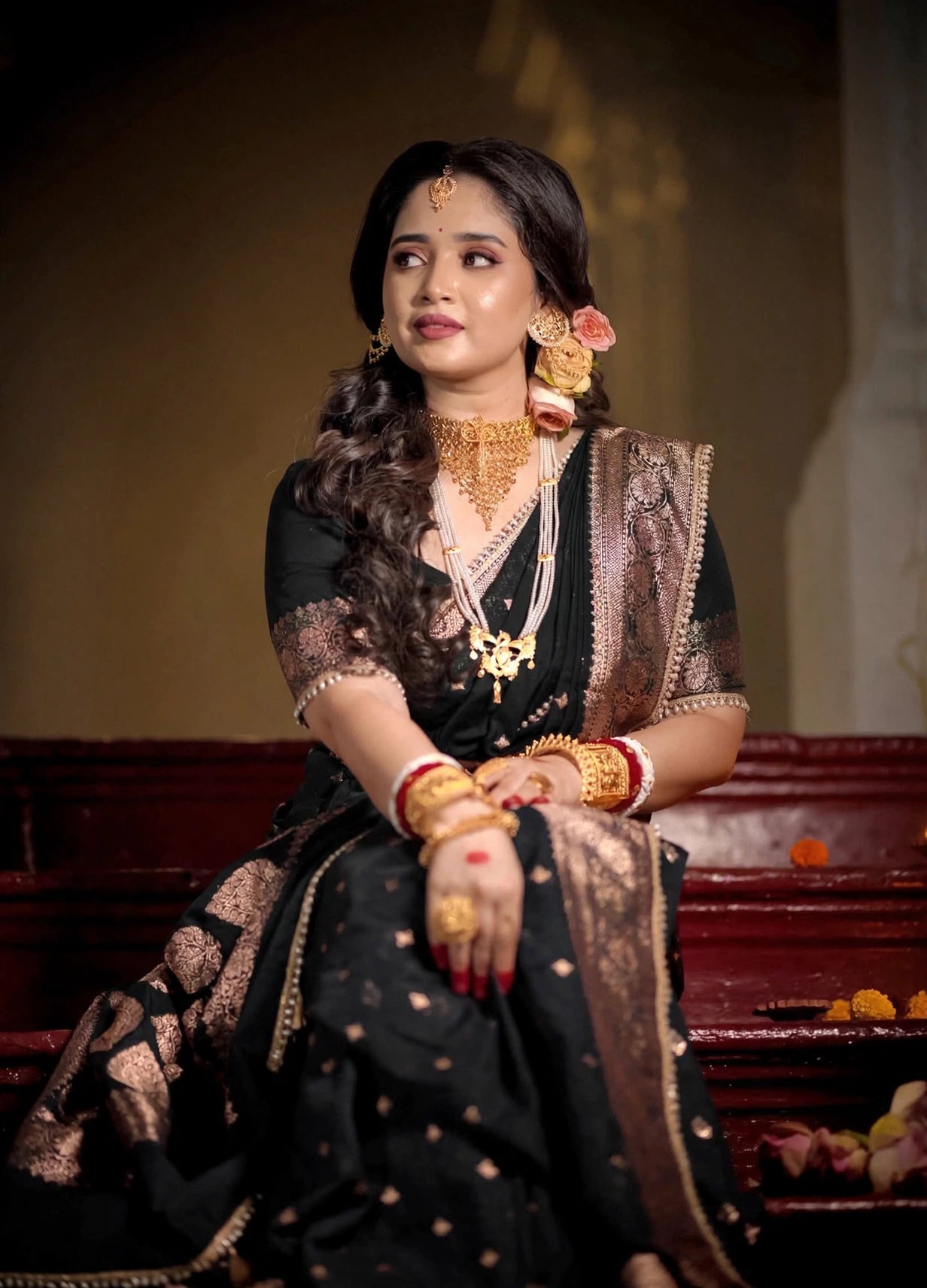 Premium Khaddi Georgette -Black