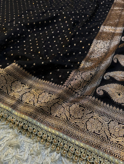 Premium Khaddi Georgette -Black