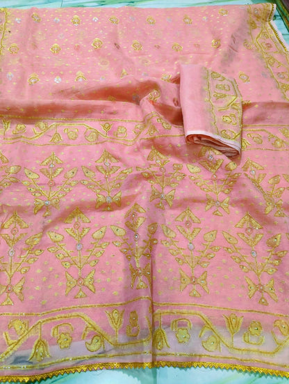 Premium Cutdana Jamdani -Design 10